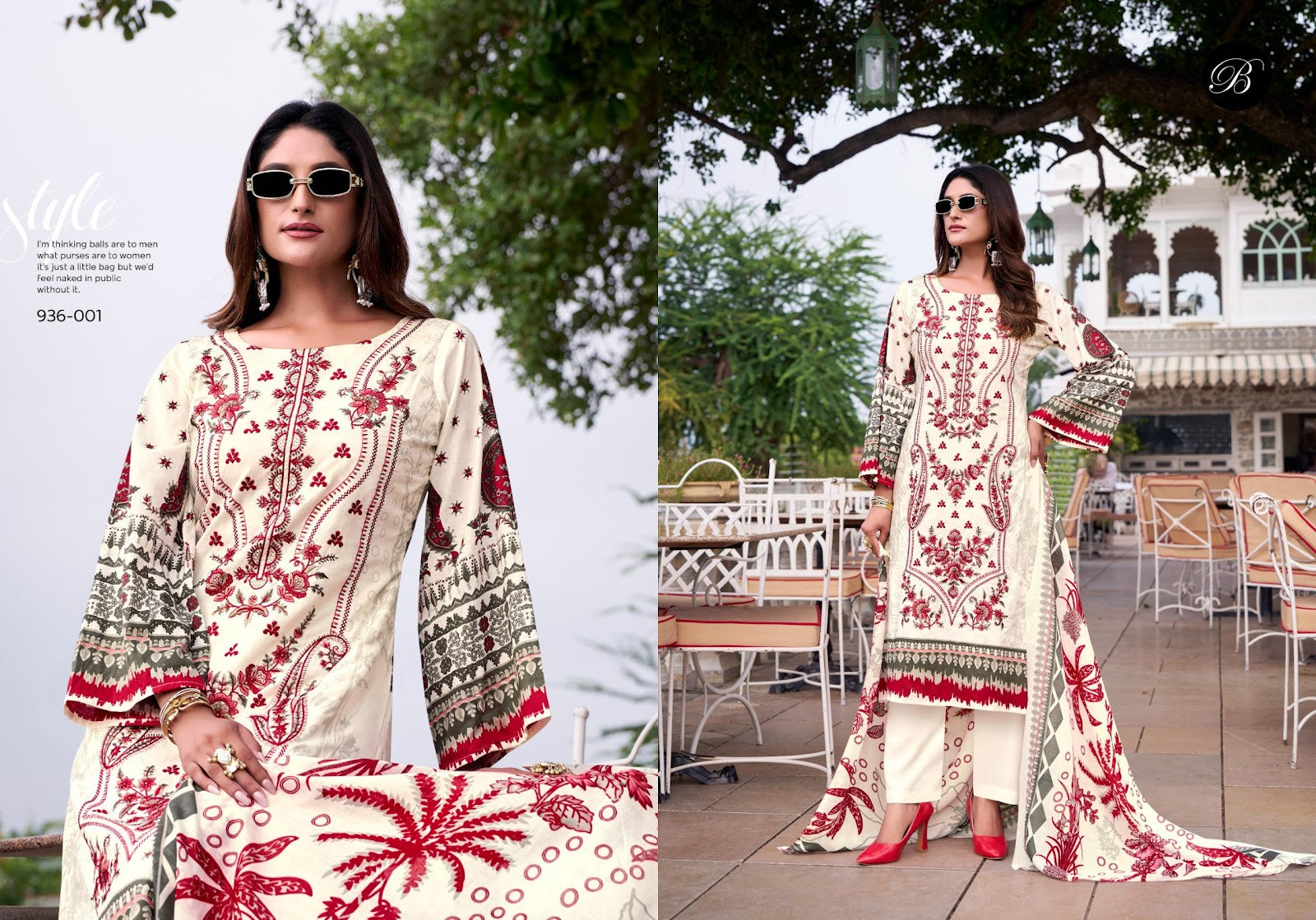 Ishara Belliza Designer Studio Pure Cotton Karachi Salwar Suits Manufacturer