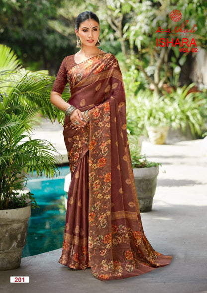 Ishara Vol 2 Kashvi Creation Moss Sarees Wholesaler