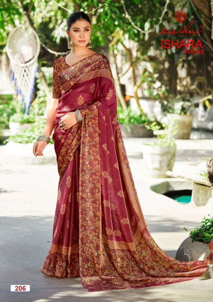 Ishara Vol 2 Kashvi Creation Moss Sarees Wholesaler