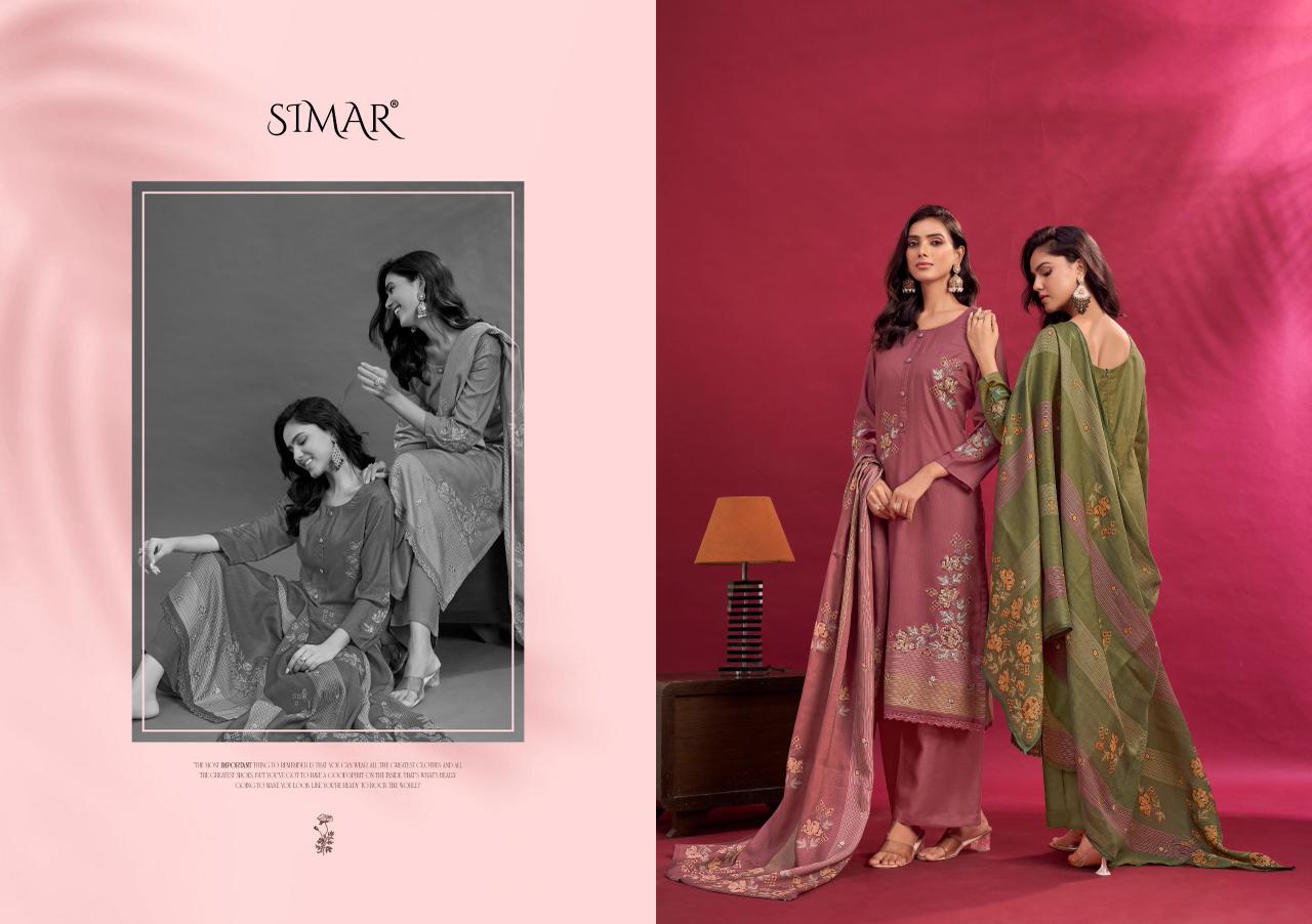 Isharat 5411 Simar Glossy Lawn Cotton Pant Style Suits Wholesale Rate