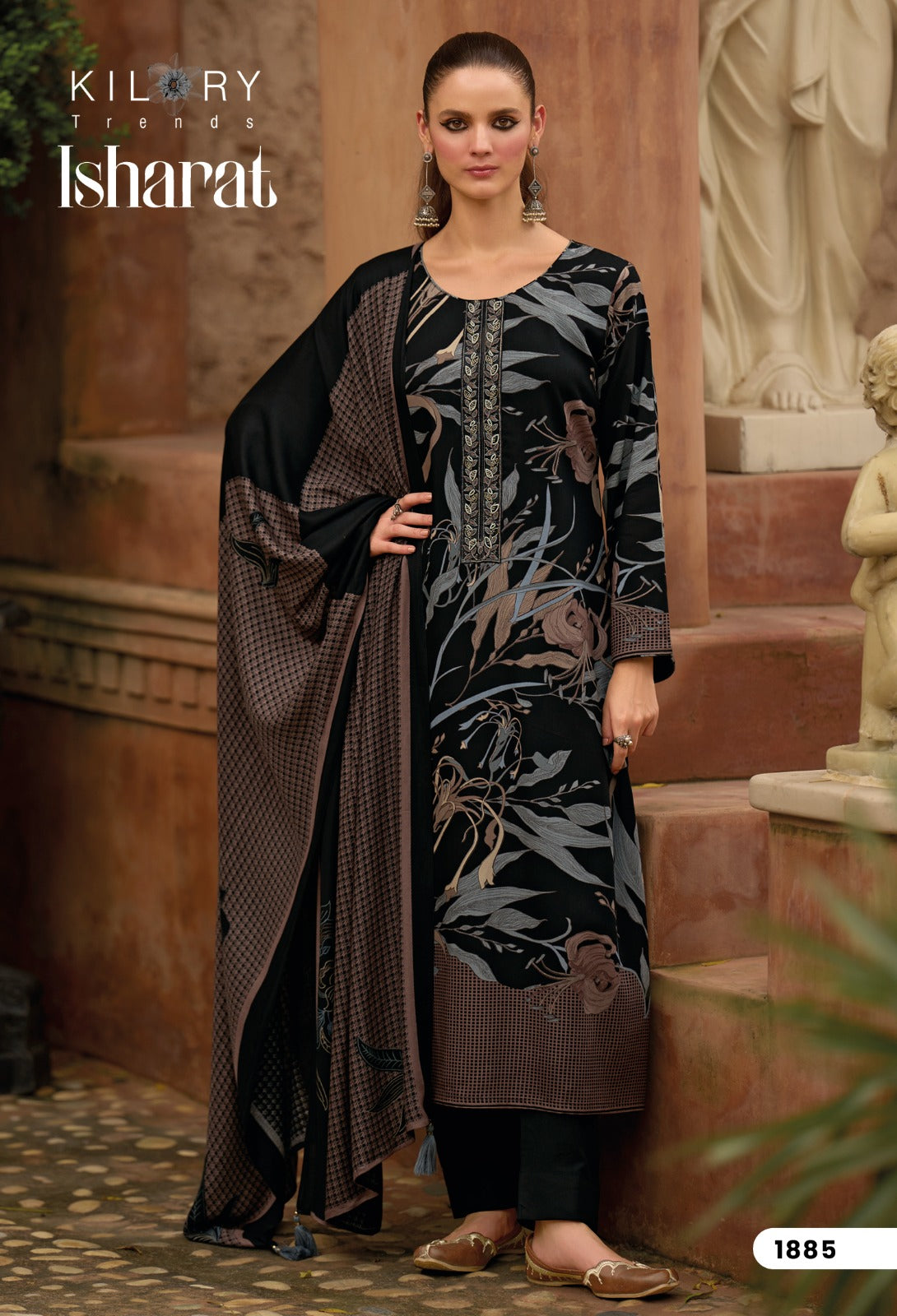 Isharat Kilory Pashmina Suits Wholesale Price