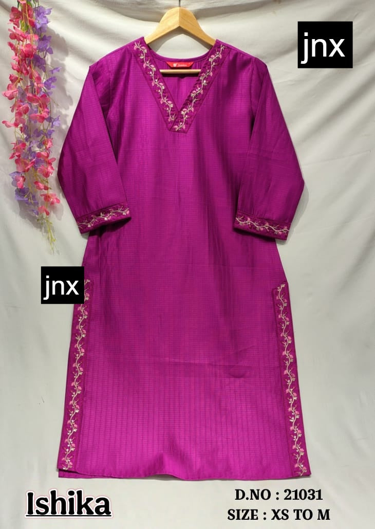 Ishika Jnx Kurti With Pocket Manufacturer