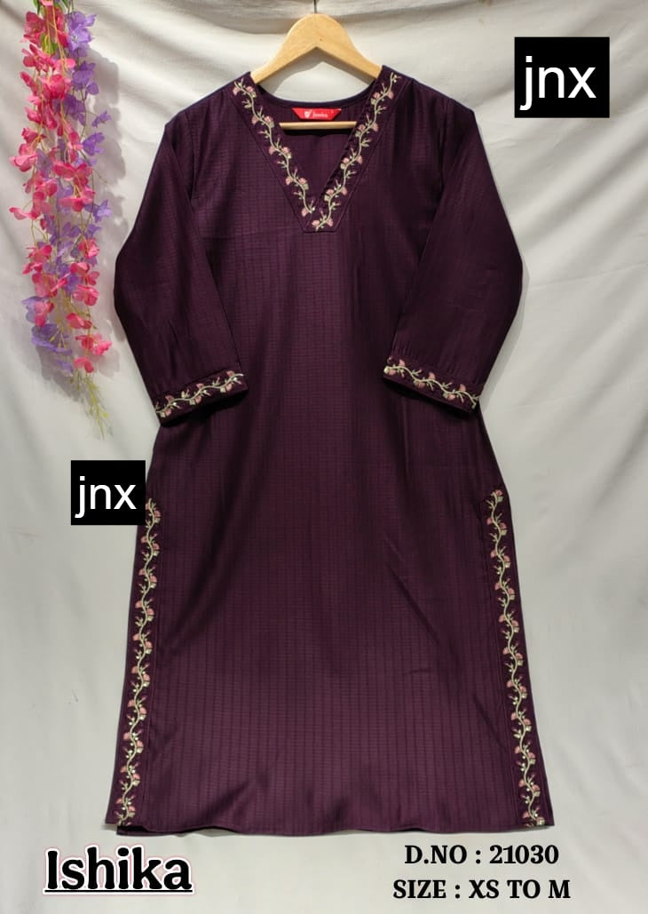 Ishika Jnx Kurti With Pocket Manufacturer