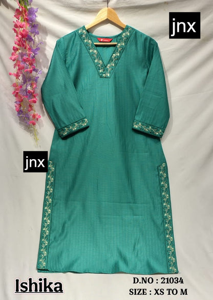 Ishika Jnx Kurti With Pocket Manufacturer