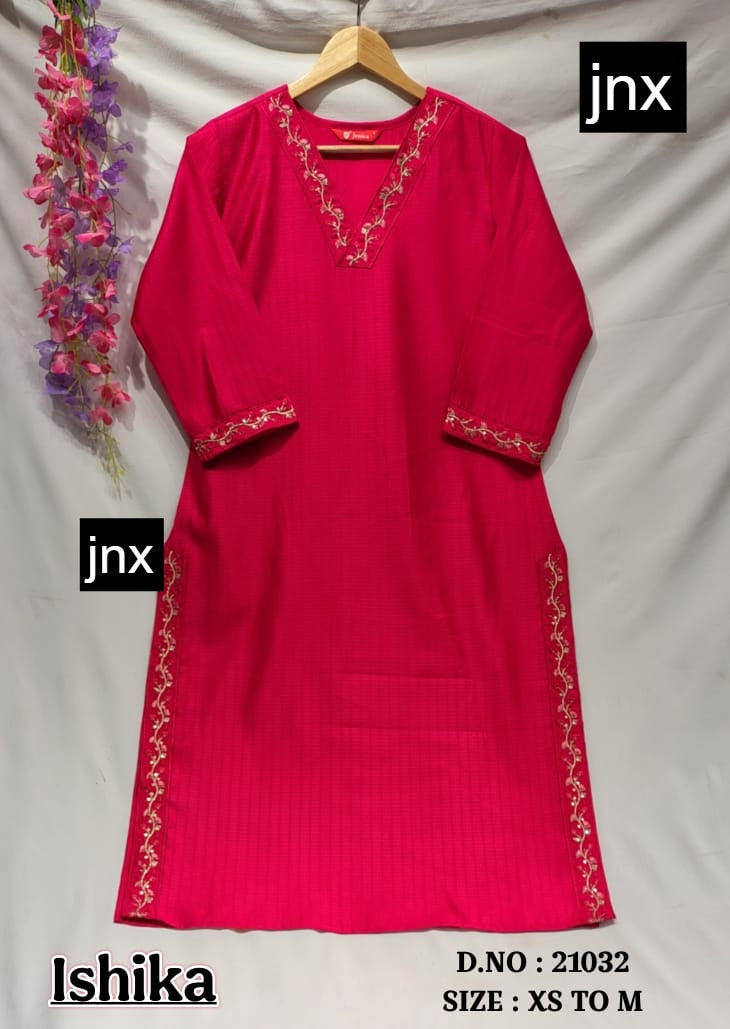 Ishika Jnx Kurti With Pocket Manufacturer