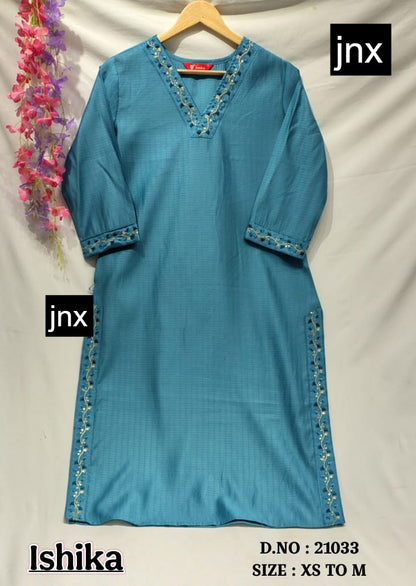 Ishika Jnx Kurti With Pocket Manufacturer