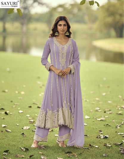 Ishika Sayuri Georgette Readymade Anarkali Suits Wholesale Price