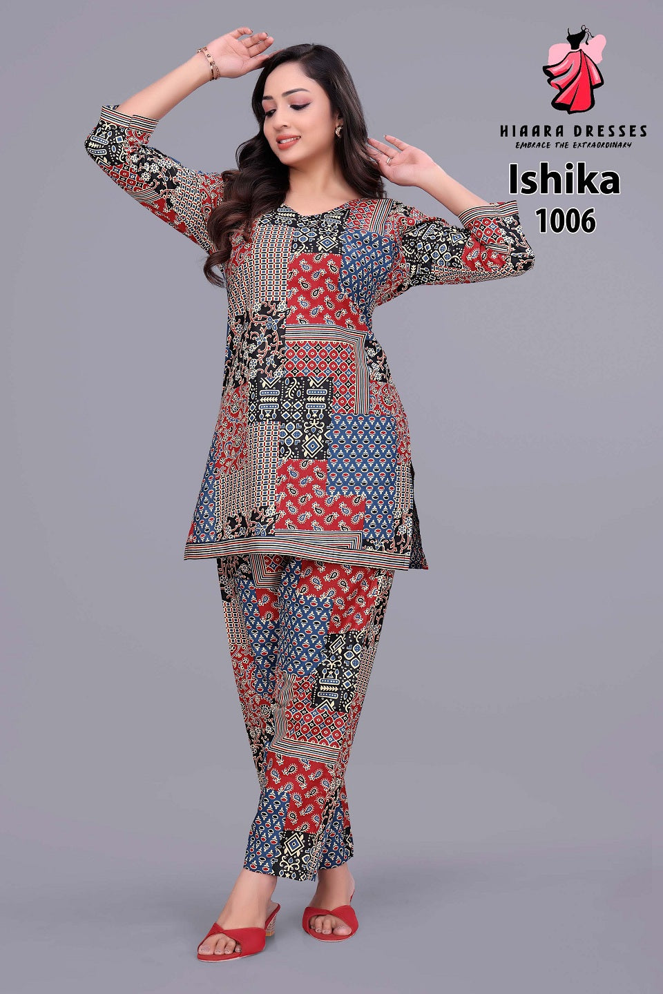 Ishika Vol 1 Hiaara Cotton Co Ord Set Wholesaler India