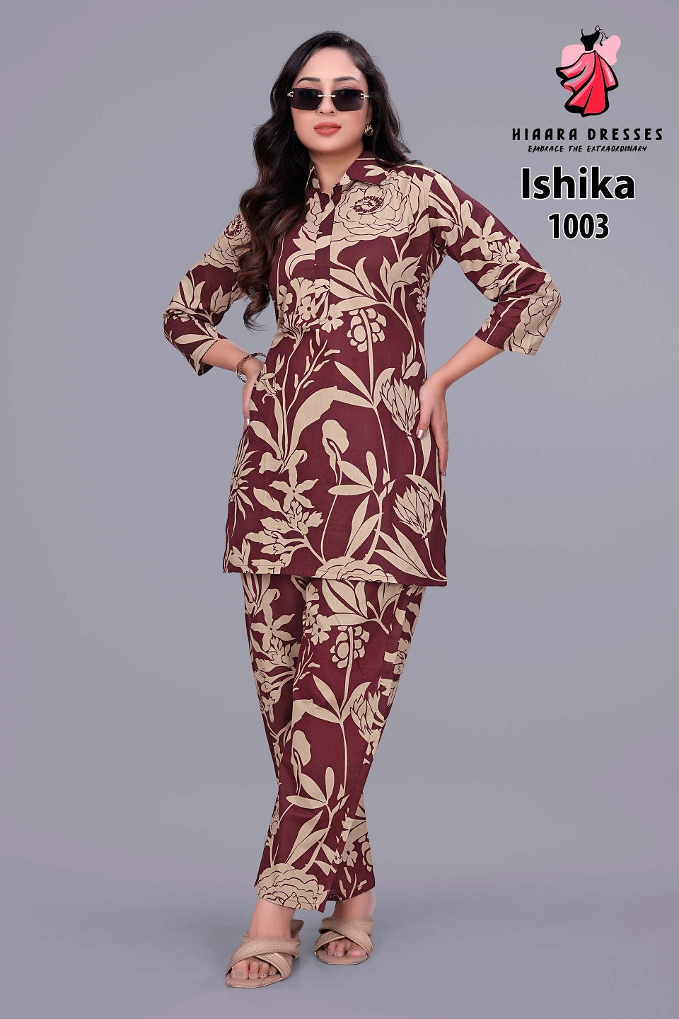 Ishika Vol 1 Hiaara Cotton Co Ord Set Wholesaler India