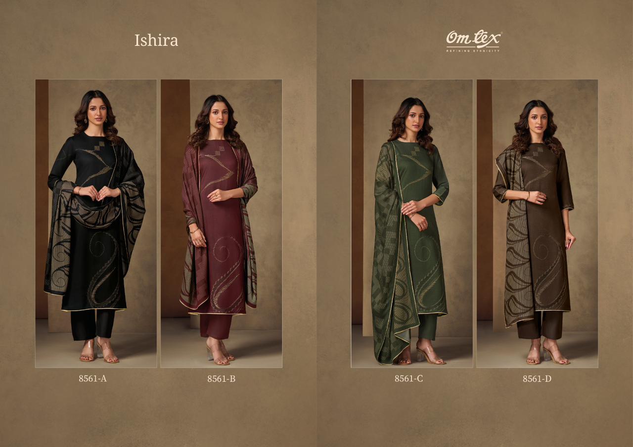 Ishira Omtex Pant Style Suits Exporter India