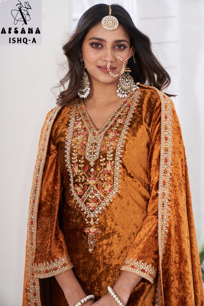Ishq Afsana Readymade Velvet Suits Exporter Gujarat