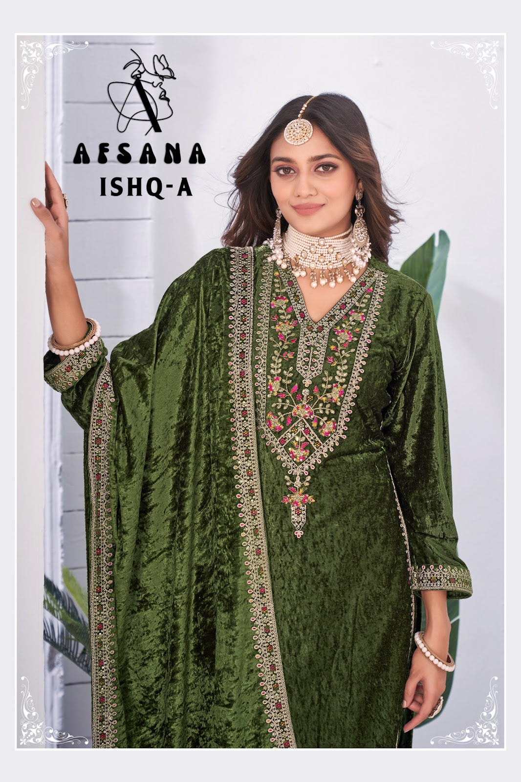 Ishq Afsana Readymade Velvet Suits Exporter Gujarat