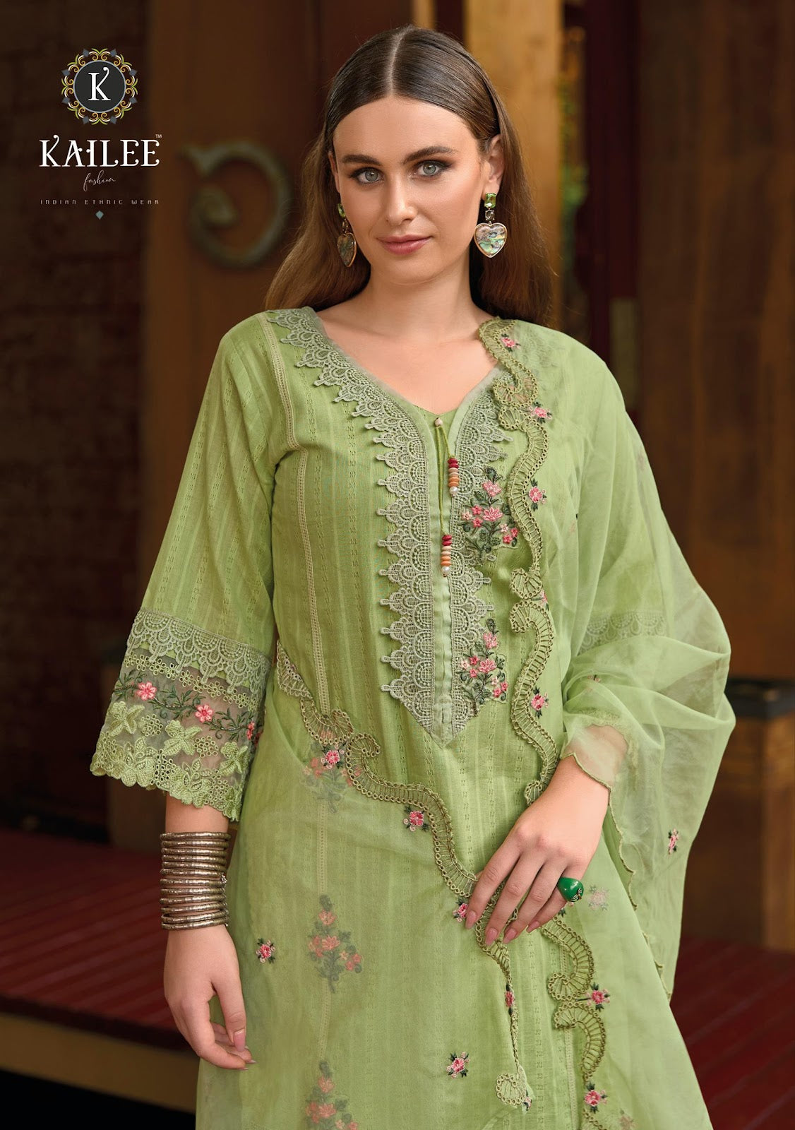 Ishq E Inayat Kailee Fashion Pure Cotton Readymade Pant Style Suits