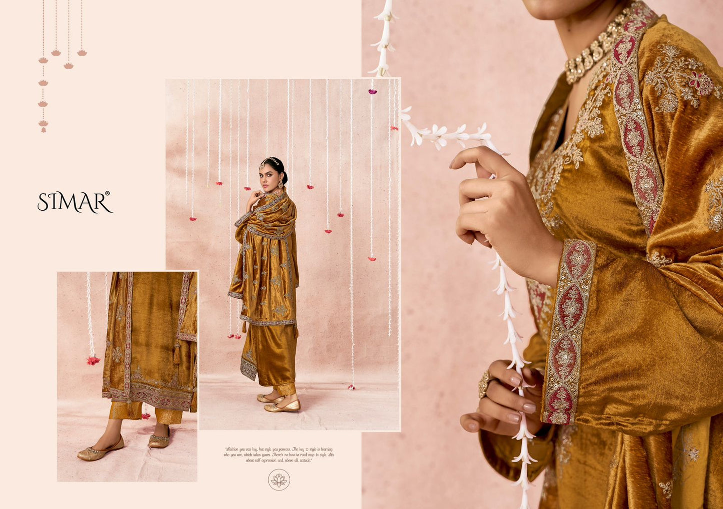 Ishq Vol 3 Simar Velvet Suits Wholesale Price