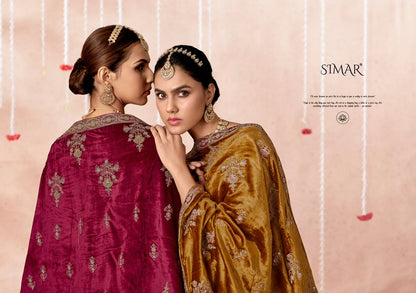 Ishq Vol 3 Simar Velvet Suits Wholesale Price
