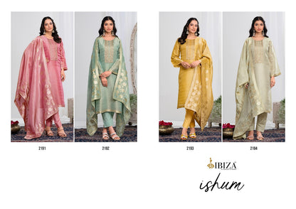 Ishum Ibiza Simar Pant Style Suits Wholesale Price