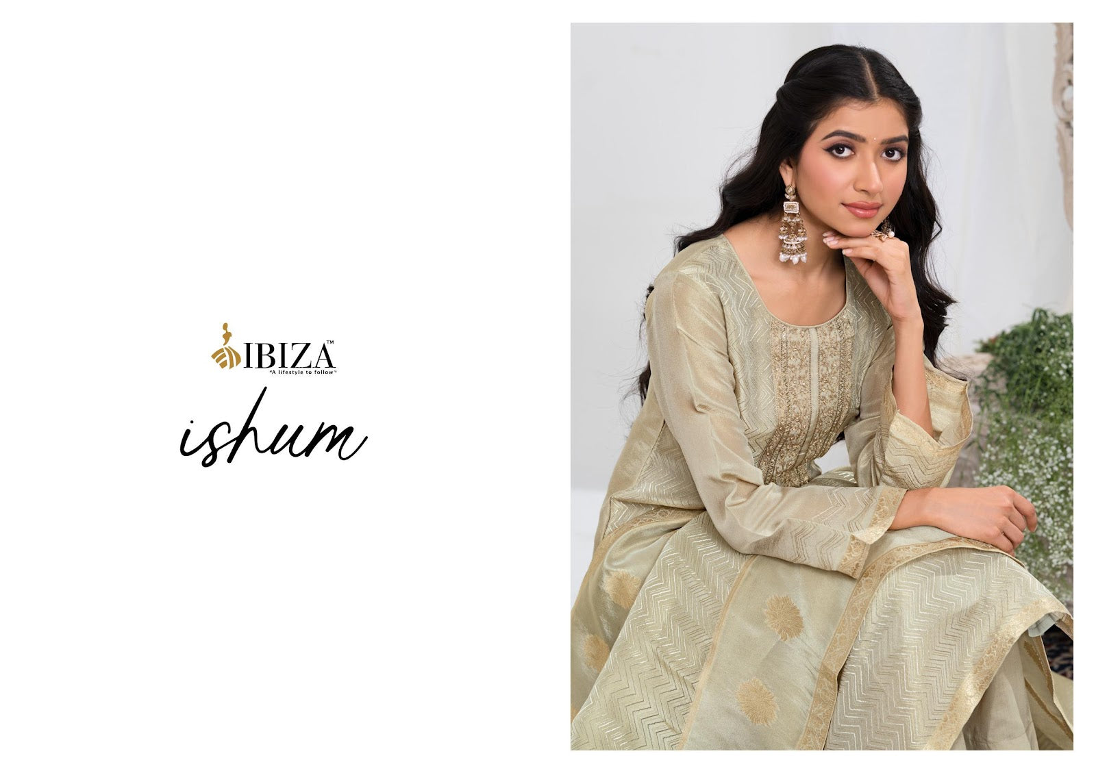 Ishum Ibiza Simar Pant Style Suits Wholesale Price