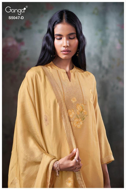 Ishvanshi S5047 Ganga Woven Silk Pant Style Suits Supplier Gujarat