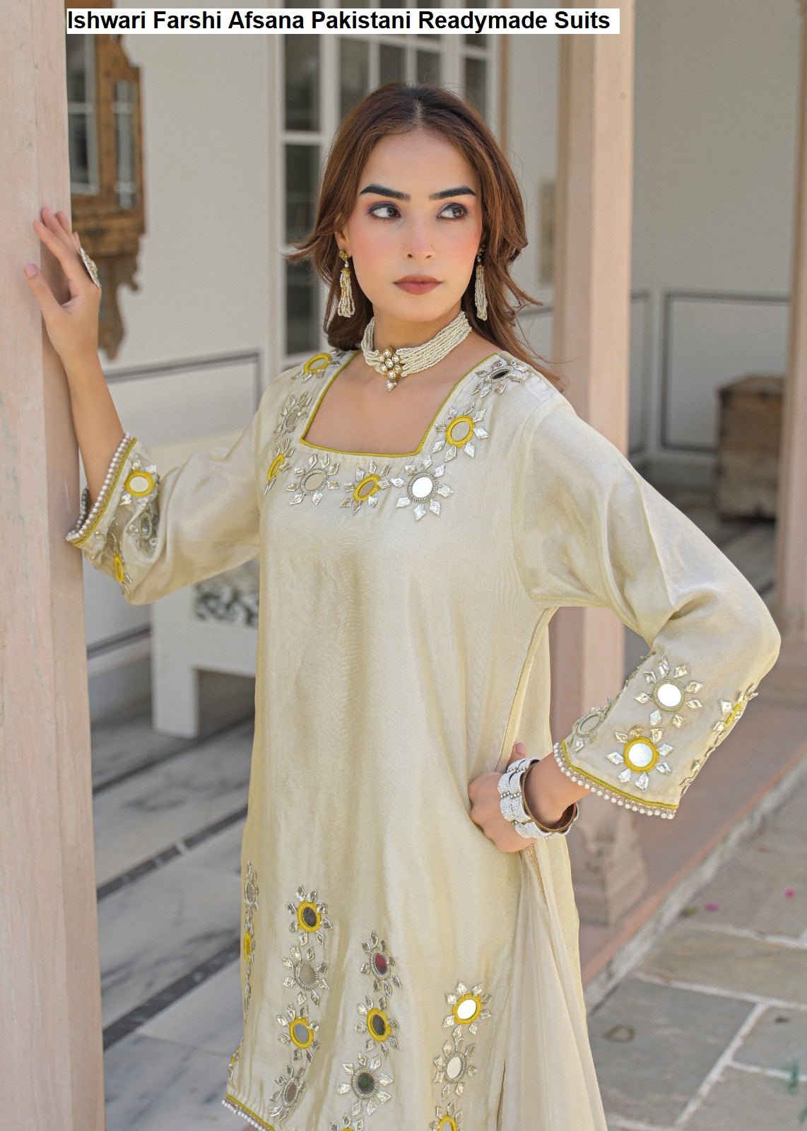 Ishwari Farshi Afsana Cosmos Pakistani Readymade Suits Manufacturer India