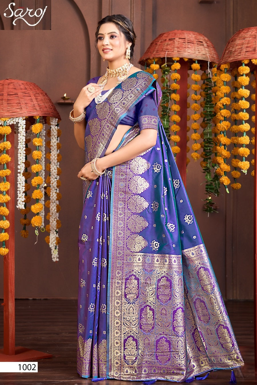 Ishwari Silk Vol 3 Saroj Sarees Exporter India
