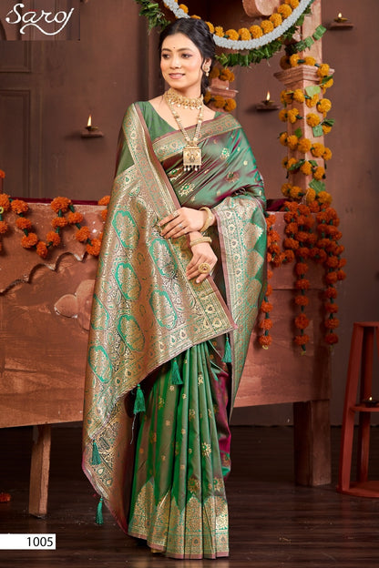 Ishwari Silk Vol 3 Saroj Sarees Exporter India