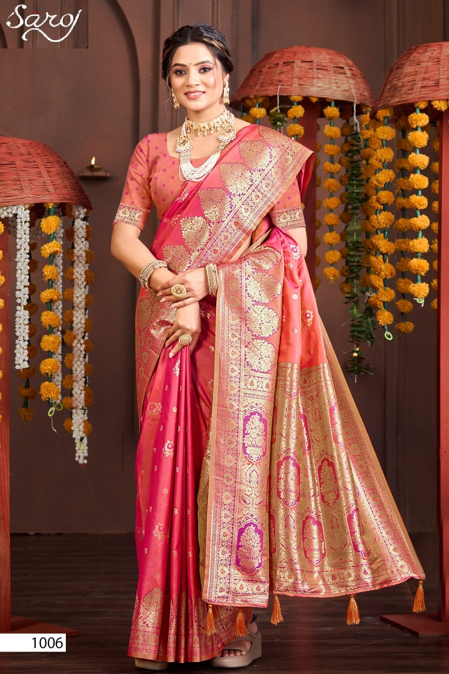 Ishwari Silk Vol 3 Saroj Sarees Exporter India