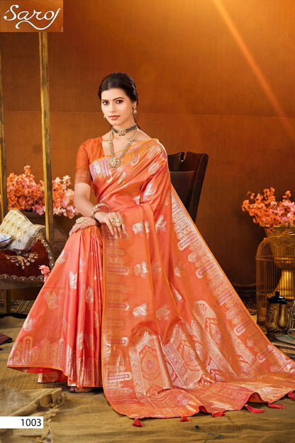 Ishwari Silk Vol 5 Saroj Sarees Wholesaler Ahmedabad