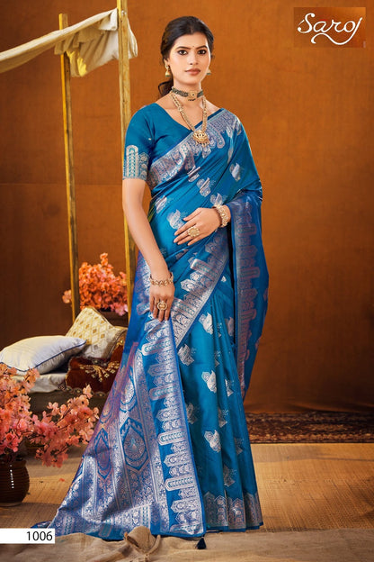 Ishwari Silk Vol 5 Saroj Sarees Wholesaler Ahmedabad
