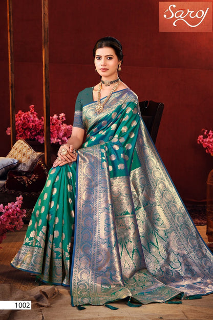Ishwari Silk Vol 6 Saroj Sarees Supplier India