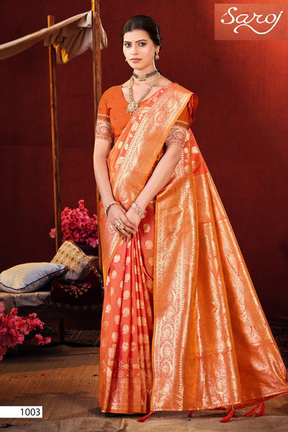 Ishwari Silk Vol 6 Saroj Sarees Supplier India