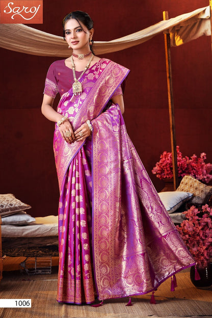 Ishwari Silk Vol 6 Saroj Sarees Supplier India