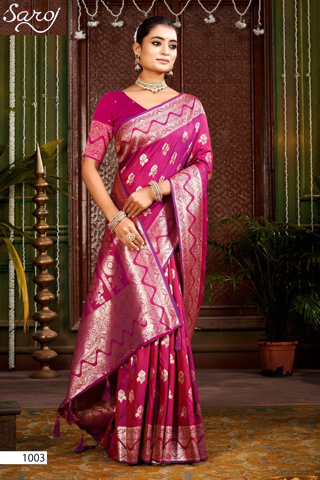 Ishwari Silk Vol 7 Saroj Sarees Wholesale Price