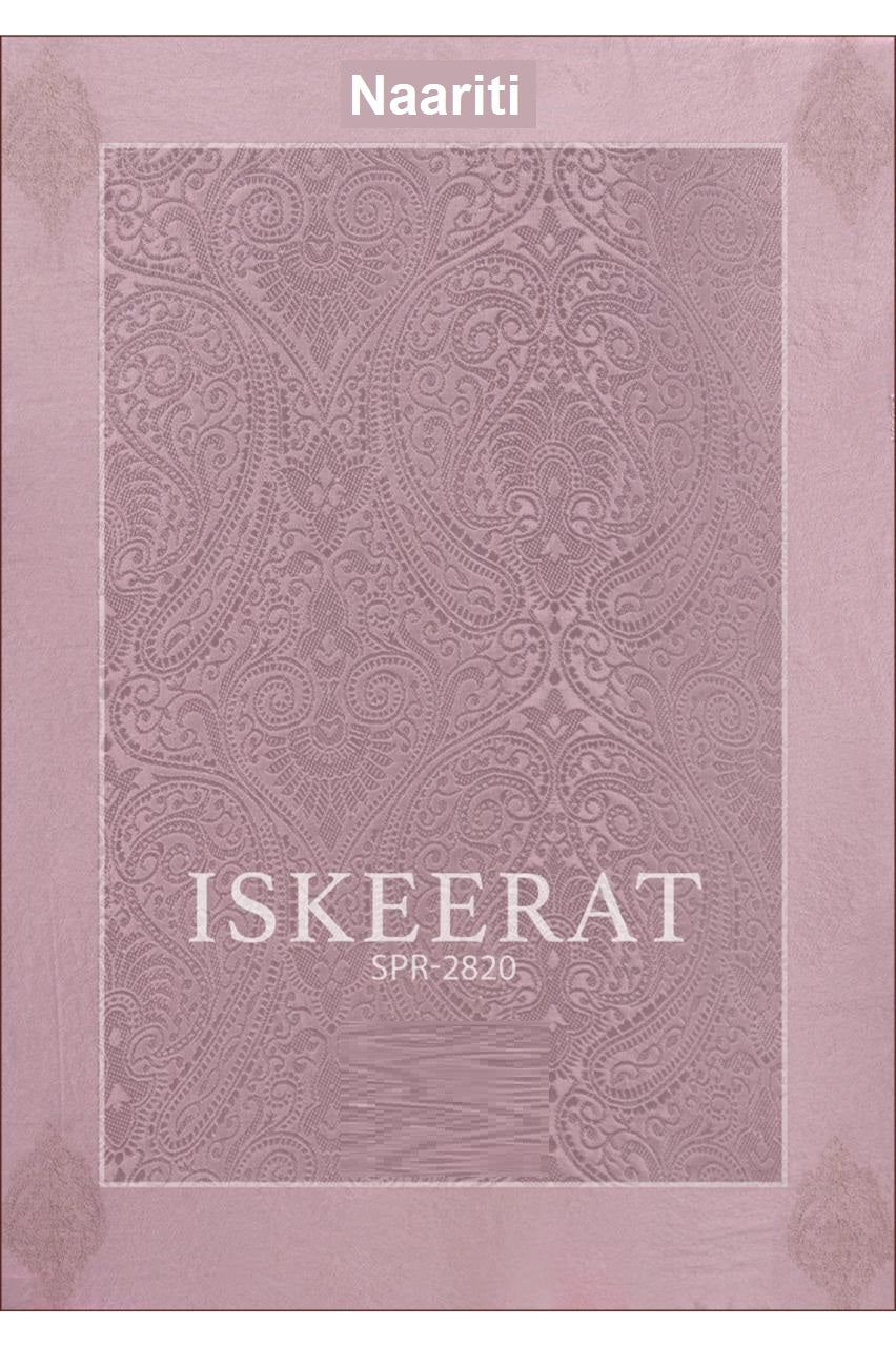 Iskeerat 2820 Naariti Silk Jacquard Pant Style Suits Manufacturer Gujarat