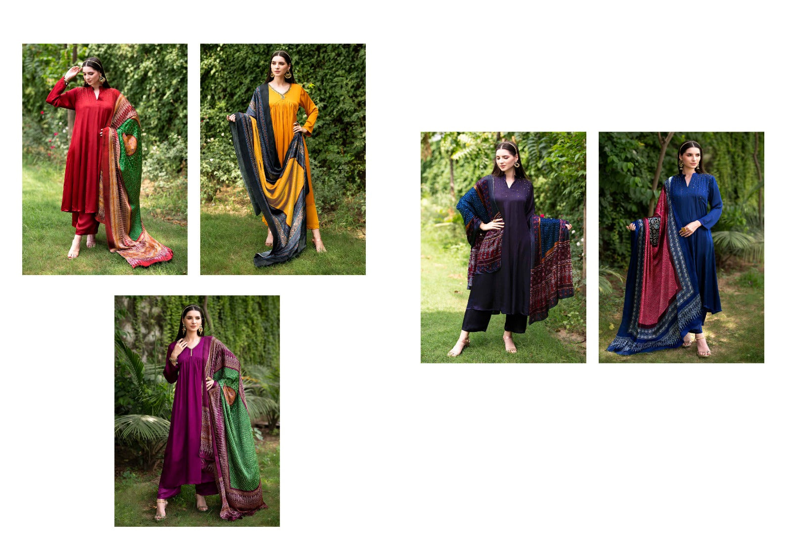 Ismat Saanja Viscose Muslin Pant Style Suits Wholesaler Ahmedabad