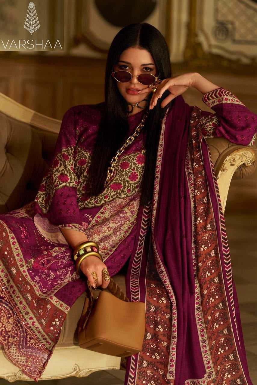 Israh Varshaa Pashmina Suits Supplier Ahmedabad