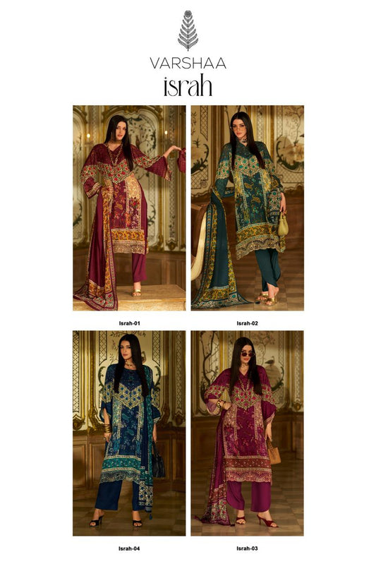 Israh Varshaa Pashmina Suits Supplier Ahmedabad