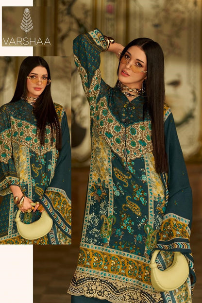 Israh Varshaa Pashmina Suits Supplier Ahmedabad