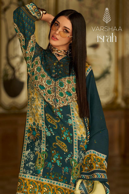 Israh Varshaa Pashmina Suits Supplier Ahmedabad
