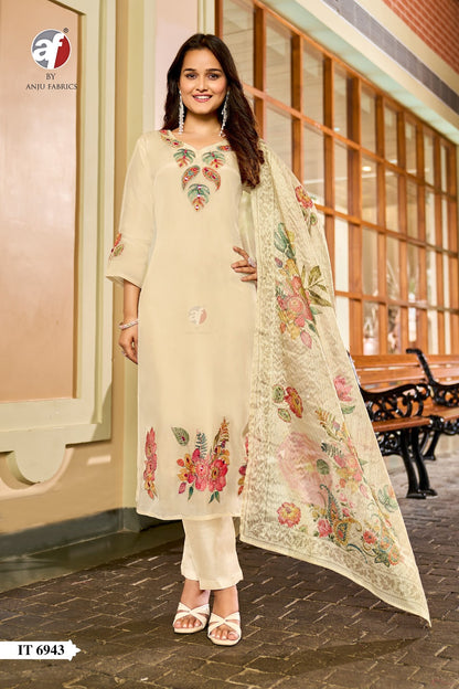 It 6943 Af Ho Readymade Pant Style Suits Manufacturer Gujarat
