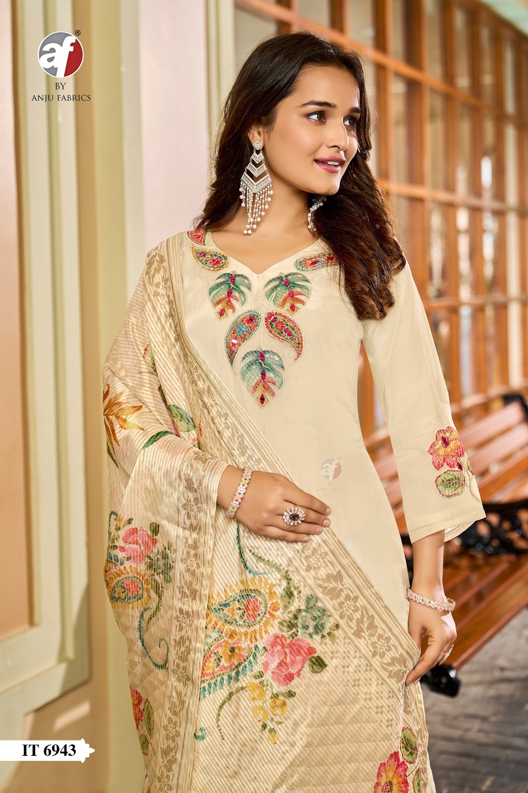It 6943 Af Ho Readymade Pant Style Suits Manufacturer Gujarat