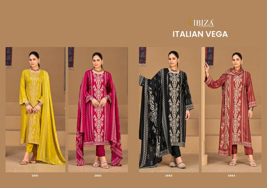 Italian Vega Ibiza Pashmina Suits Wholesale Price