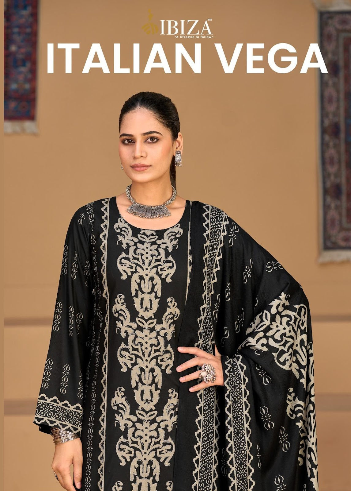 Italian Vega Ibiza Pashmina Suits Wholesale Price