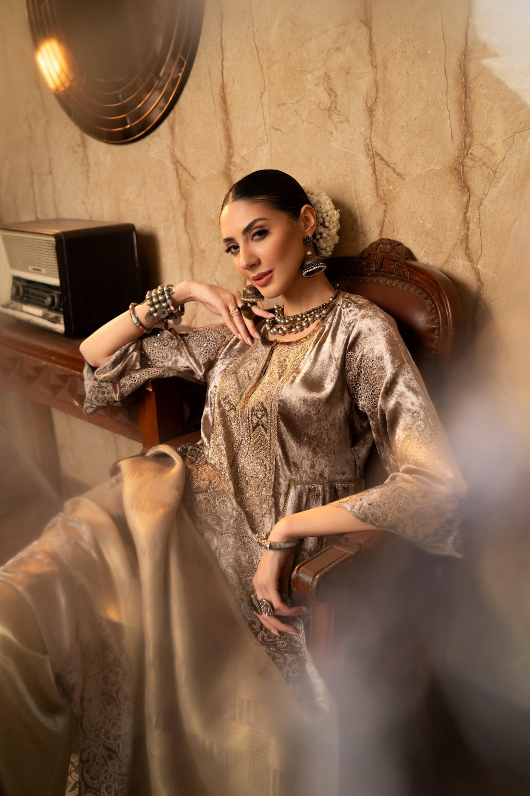 Ithya Naariti Velvet Suits Manufacturer India