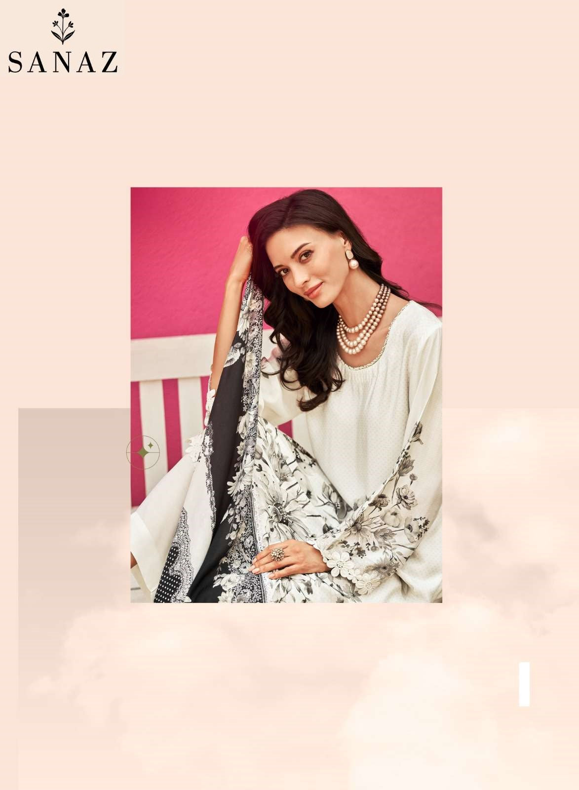 Itr Sanaz Viscose Muslin Pant Style Suits Supplier India