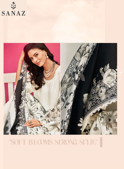 Itr Sanaz Viscose Muslin Pant Style Suits Supplier India