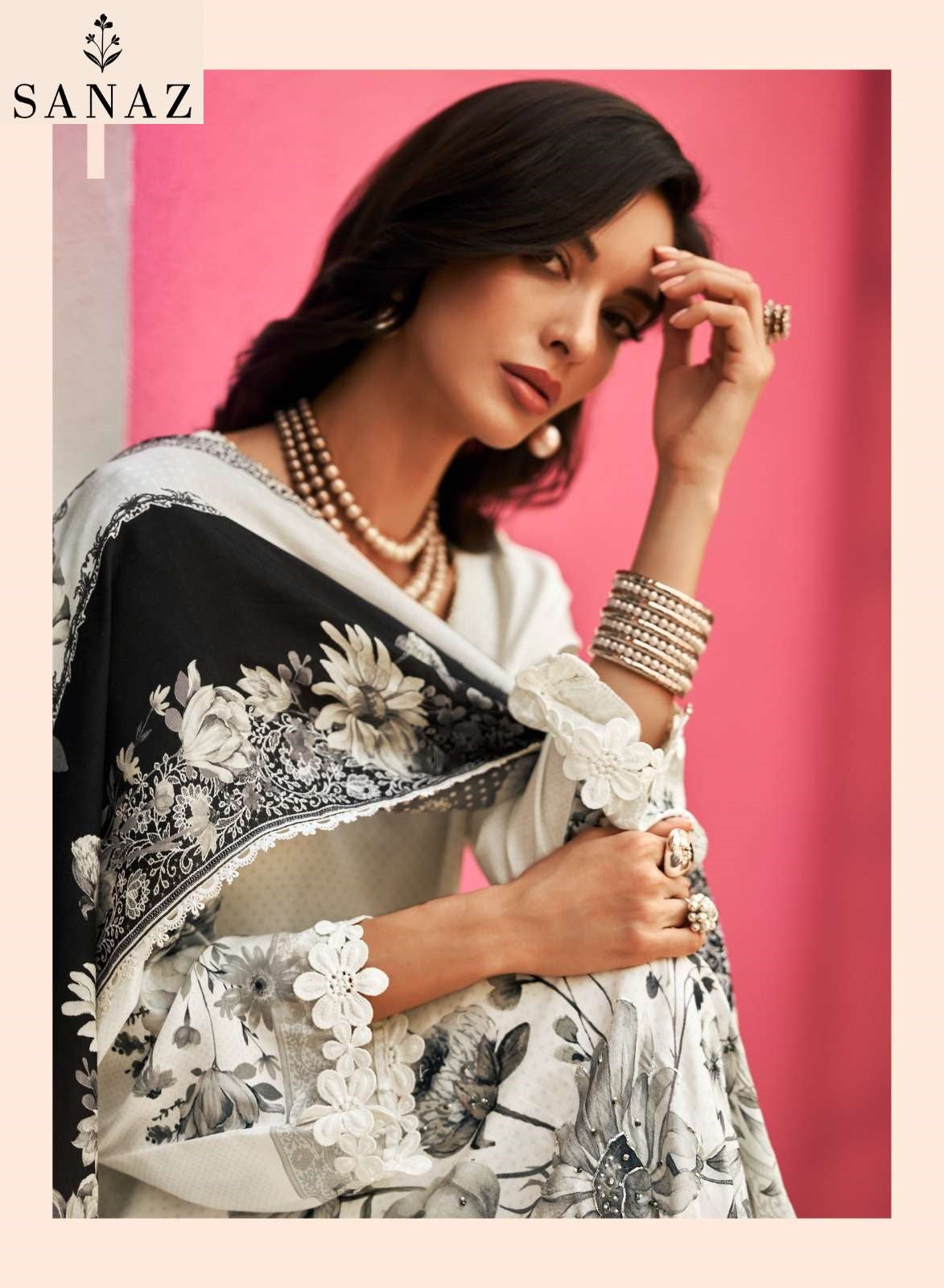 Itr Sanaz Viscose Muslin Pant Style Suits Supplier India