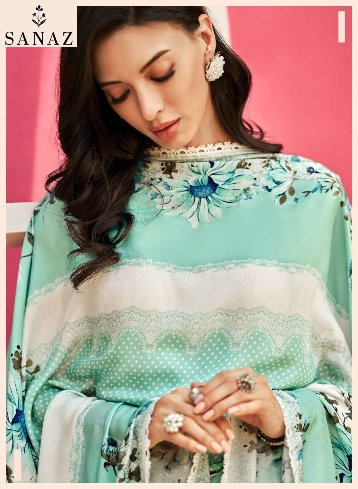 Itr Sanaz Viscose Muslin Pant Style Suits Supplier India