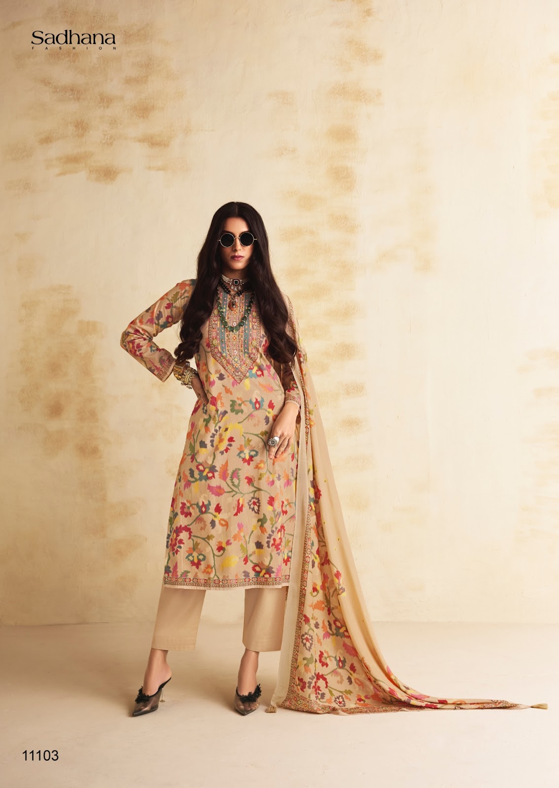 Itrh Sadhana Cotton Pant Style Suits Wholesale Price