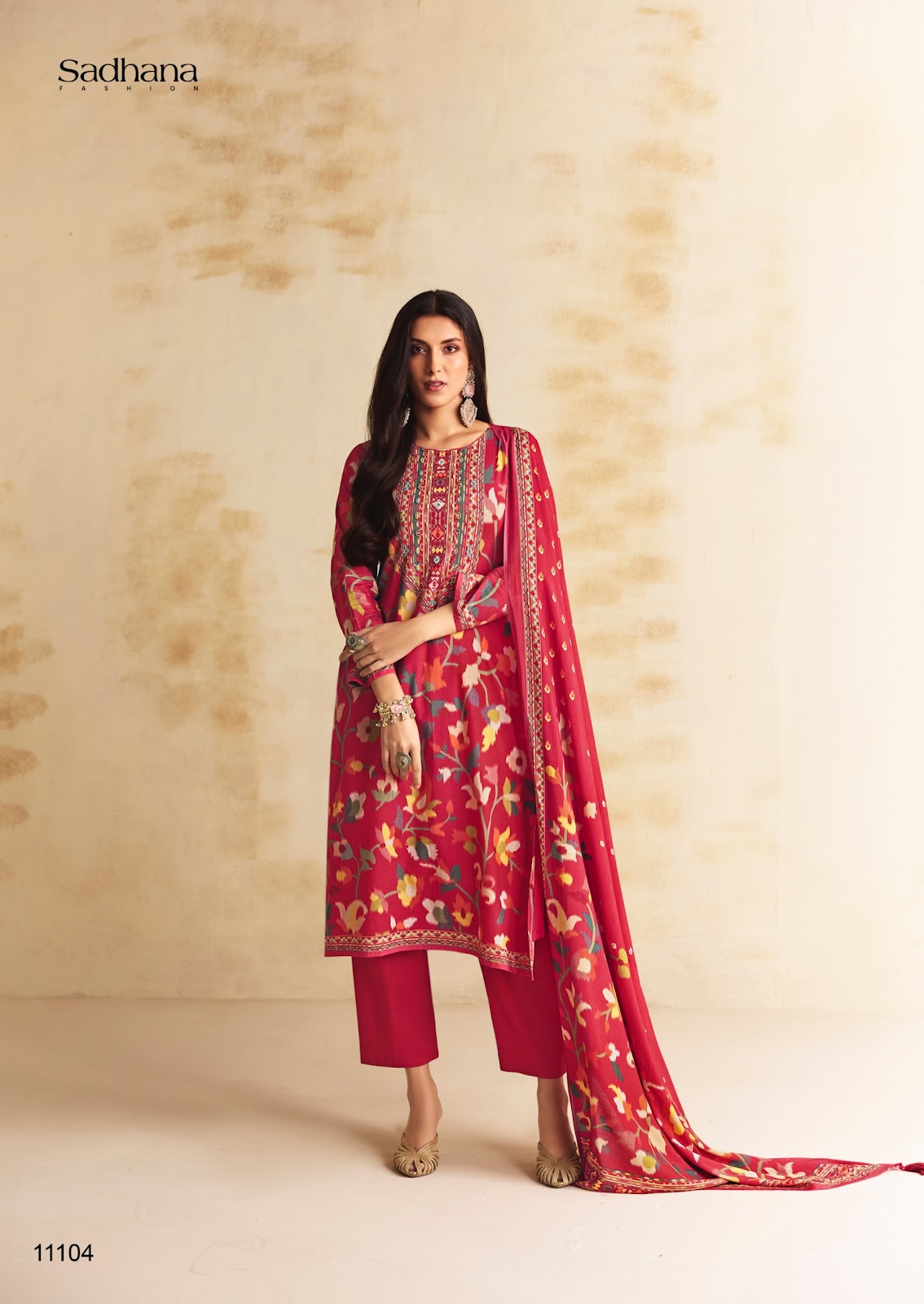 Itrh Sadhana Cotton Pant Style Suits Wholesale Price