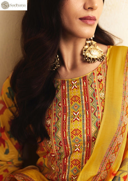 Itrh Sadhana Cotton Pant Style Suits Wholesale Price